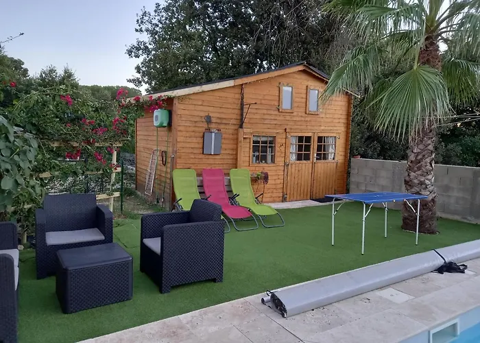 Casa Di Legnu ,Charmant Chalet Avec Piscine